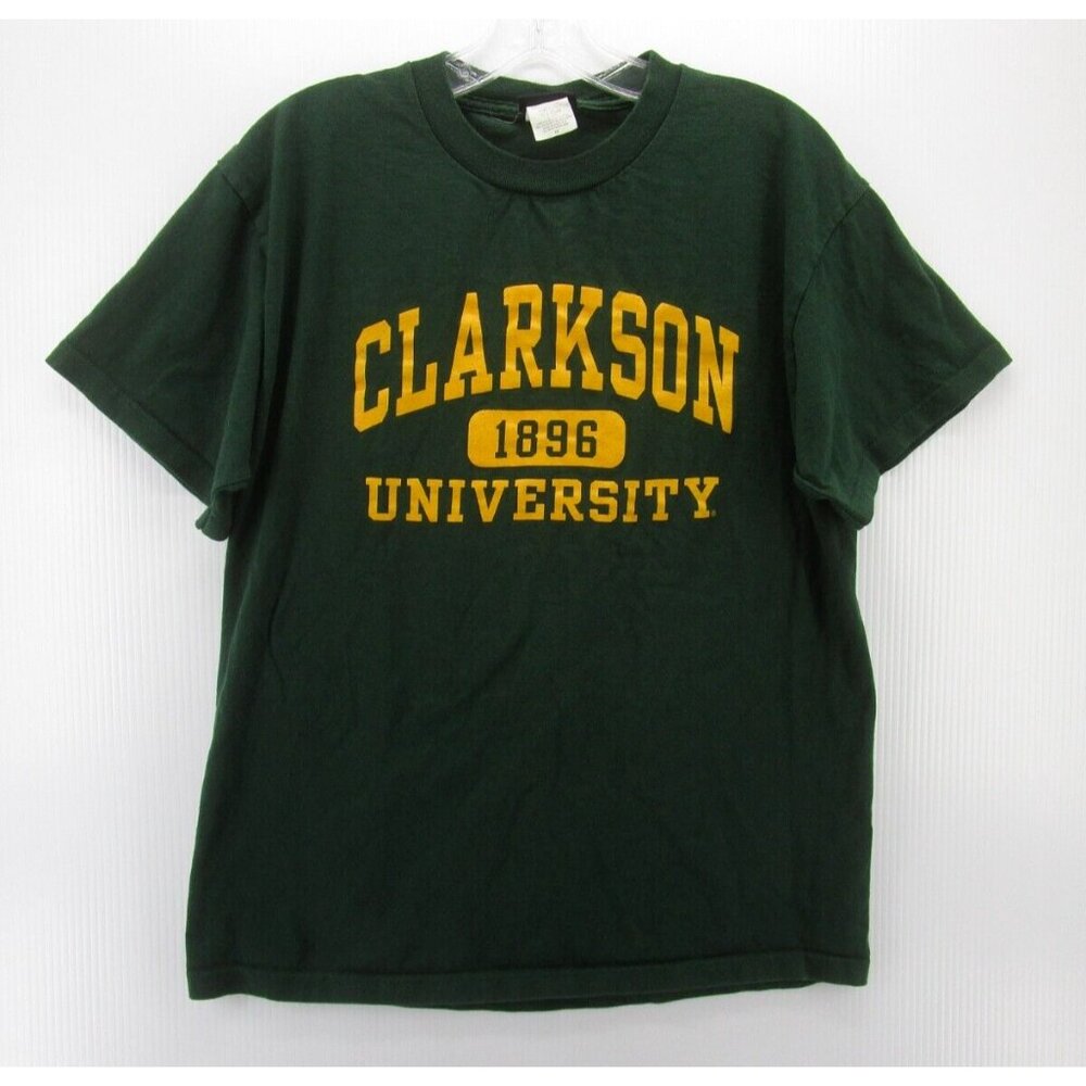 VINTAGE Clarkson Golden Knights University Shirt Medium Yikes NCAA 90s